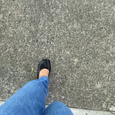 Tabi Split-toe Leather Mary Jane Flats 35-48 - Etsy