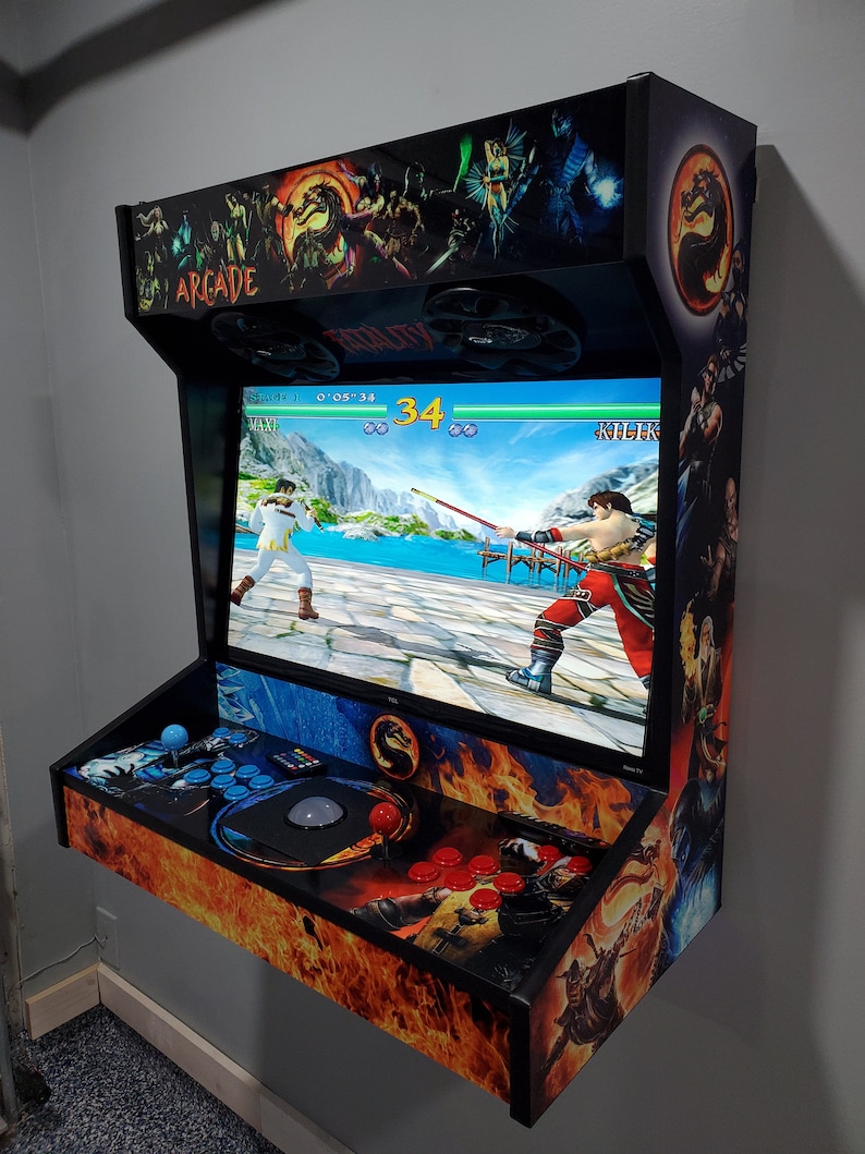 Arcade setup shared by Monte