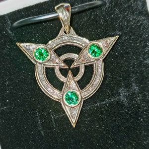 Brass Amulet of Articulation, Unique Handmade Pendant