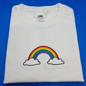Cute Rainbow Design for Embroidery Machine Instant Download Digital ...