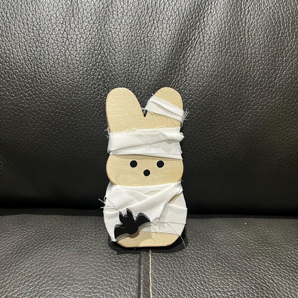 Frazzled BUNNY Standing Faux Fur Spring Decor I’m Fine It’s Fine Gift ...