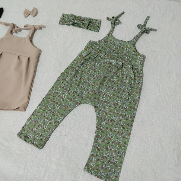 Baby Plaid Pattern Lapel Design Quilted Warm Rompers