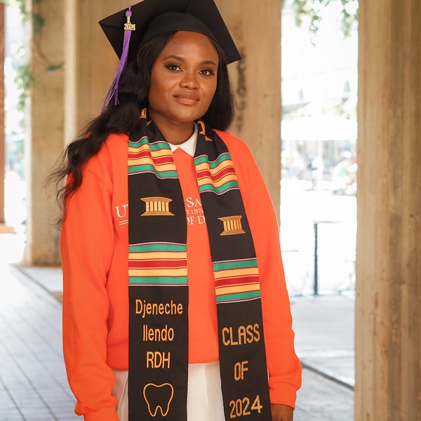 Custom RN Nursing Graduation Stole,Personalized Class Of 2025 Custom Name Graduation Stole Personalized Graduation Sash Gifts For Friends 1748940704922187