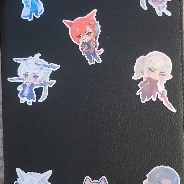 Final Fantasy XIV - 'tiny Scions' Holographic Sticker Sheet - Thancred ...
