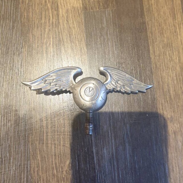Adorno De Capó "Globo Ocular Volador" Estilo Von Dutch - Vintage De Los 50, Ideal Para Hot Rods