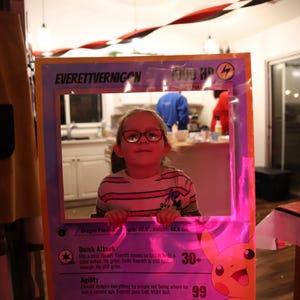 Pokemon Card Photo Booth Template, Editable Birthday Party Decor (24x36in  Digital Download) - Etsy