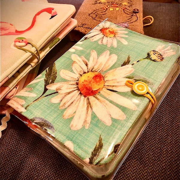 Moterm lederen hoes voor A6 notitieboek - Past op Hobonichi