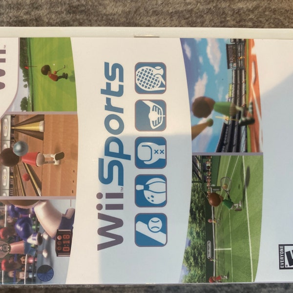 Wii Sports Nintendo Wii Replacement Case No Game Etsy