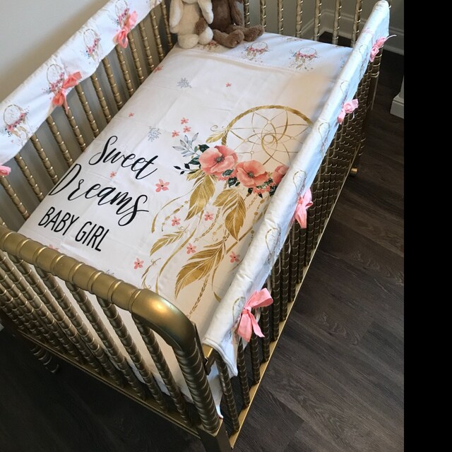 Boho Dream Big Cot Blanket Crib Quilt Set Cushion Fitted Etsy
