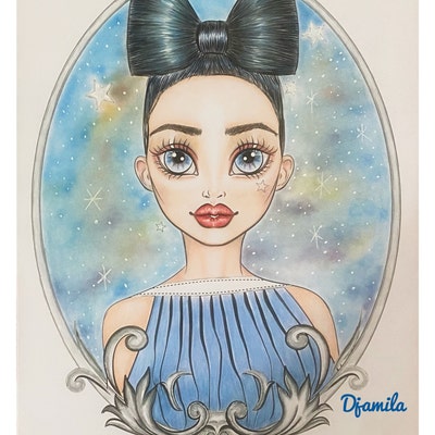 April.premium Coloring Page for Adults and Children,instant Download