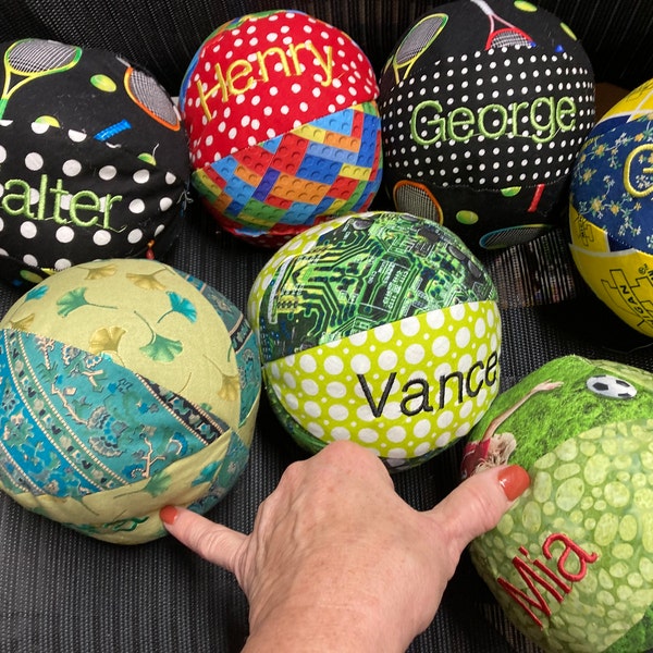 Fabric Ball Sewing Pattern - 4 Sizes - Etsy