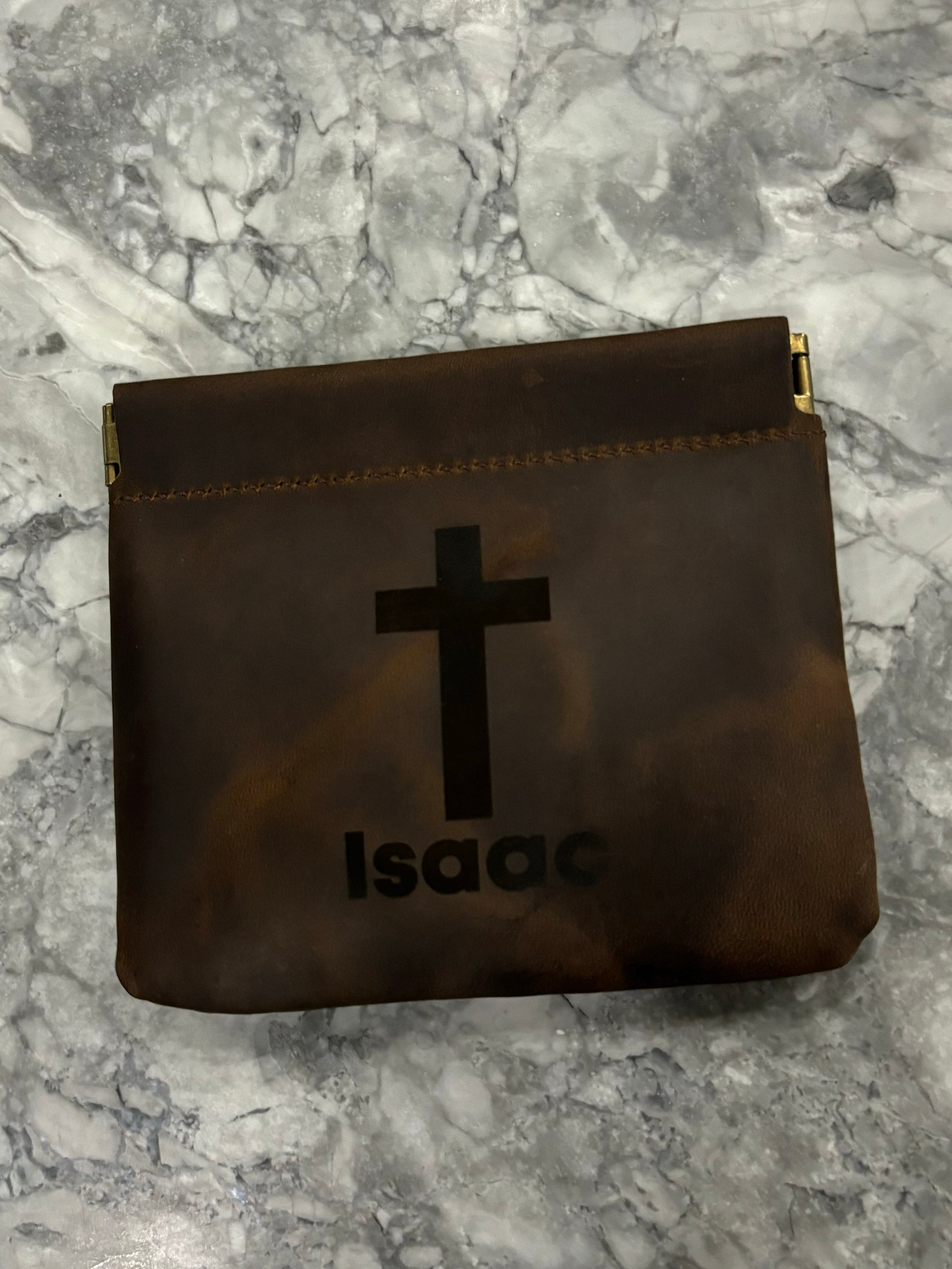 Personalized Leather Rosary Pouch | Perfect 1st Communion and Confirmation Gift, Valentine&#39;s day gifts