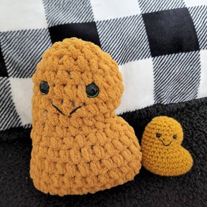 Crochet Chicken Nugget Plush PDF PATTERN - Etsy