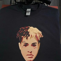 XXX Tentacion Face Tattoos SVG Transparent PNG Vector Xxx - Etsy UK