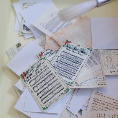 1 to 12 Scale Pretty Rulers. 9 Different Styles. Inches. Scaled 1:12 ...