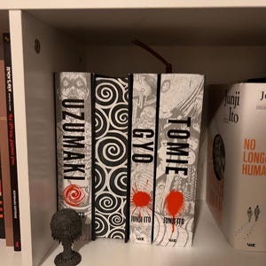 Tomie / Uzumaki / Gyo | Junji Ito Stenciled Edges Manga - Etsy