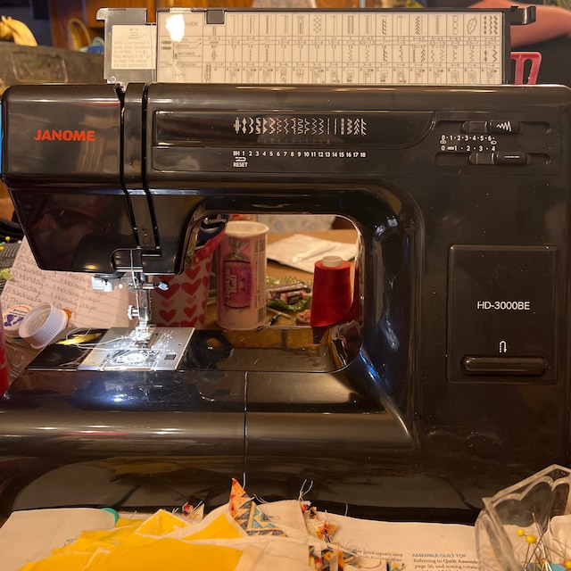 Janome HD 3000 Black Edition Heavy Duty Sewing Machine