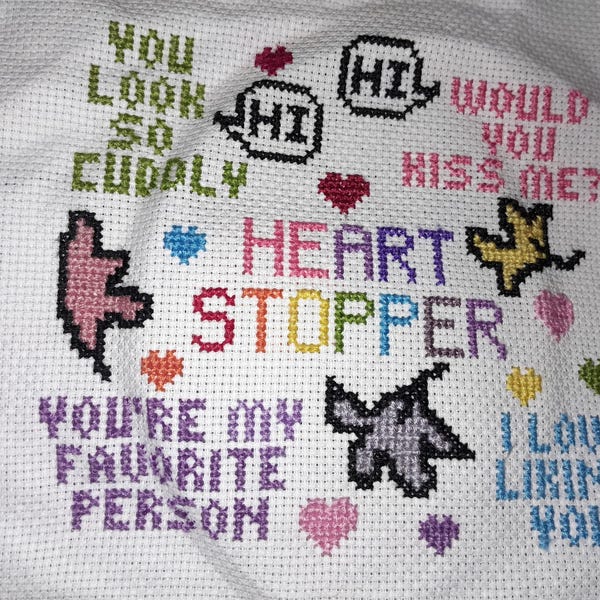 Heartstopper Episode Crossword Etsy