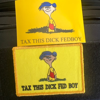 Rolf Tax This Dick Fedboy Meme Stickers Vinyl Water Resistant Peel and
