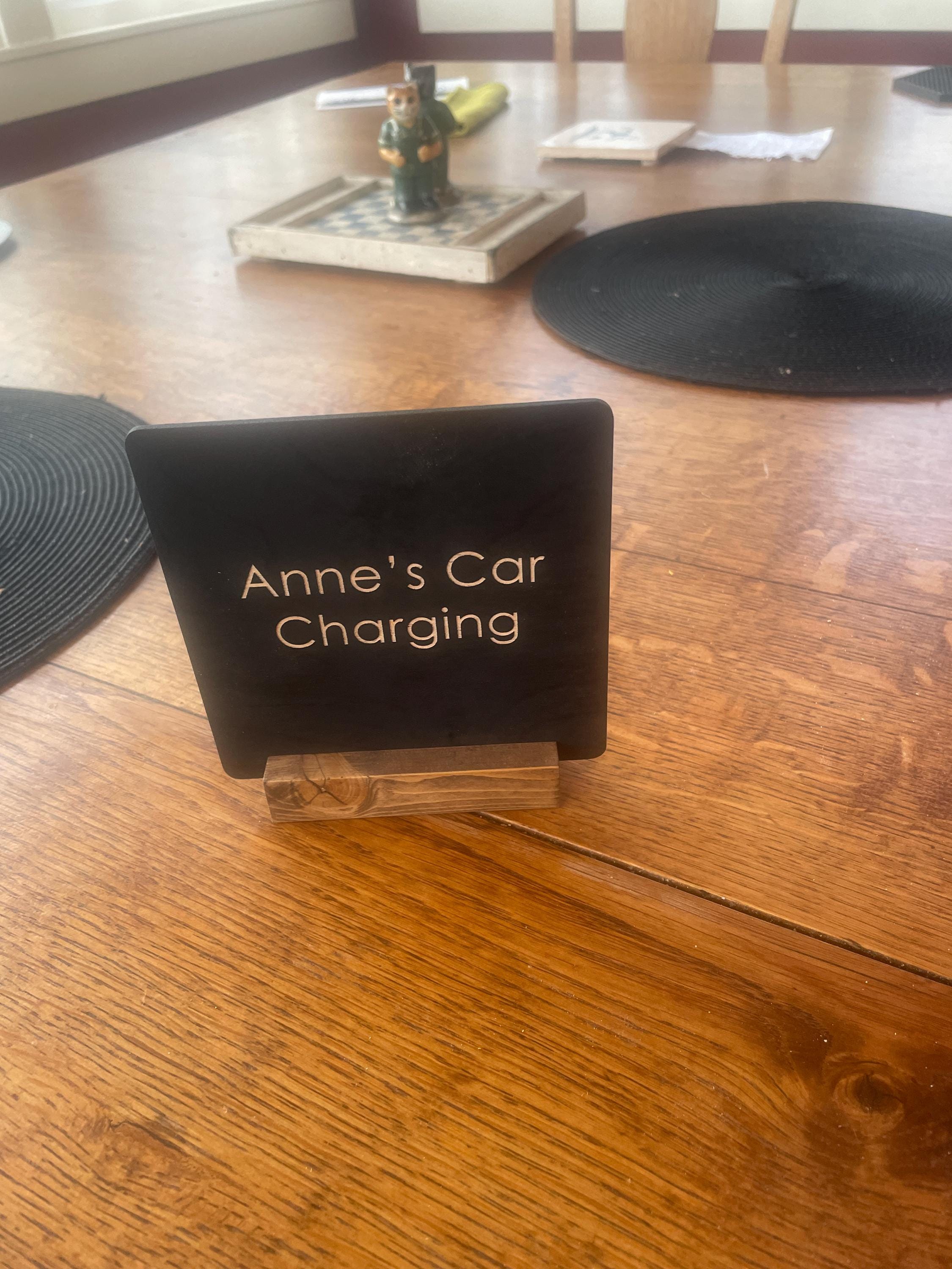 Small Custom Wooden Sign | Personalized Home Decor | Engraved Wood | Tabletop Wedding Sign