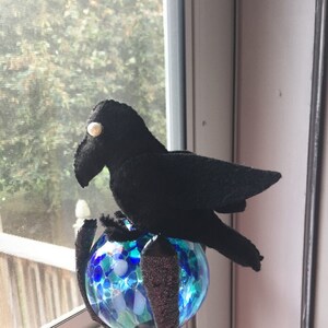 Nevermore Raven Felt Sewing Pattern Pdf Download - Etsy