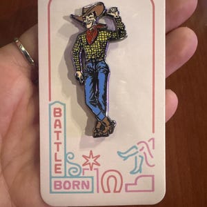 ピンバッジ ラスベガス カウボーイ Vegas Vic Cowboy Pin - Etsy