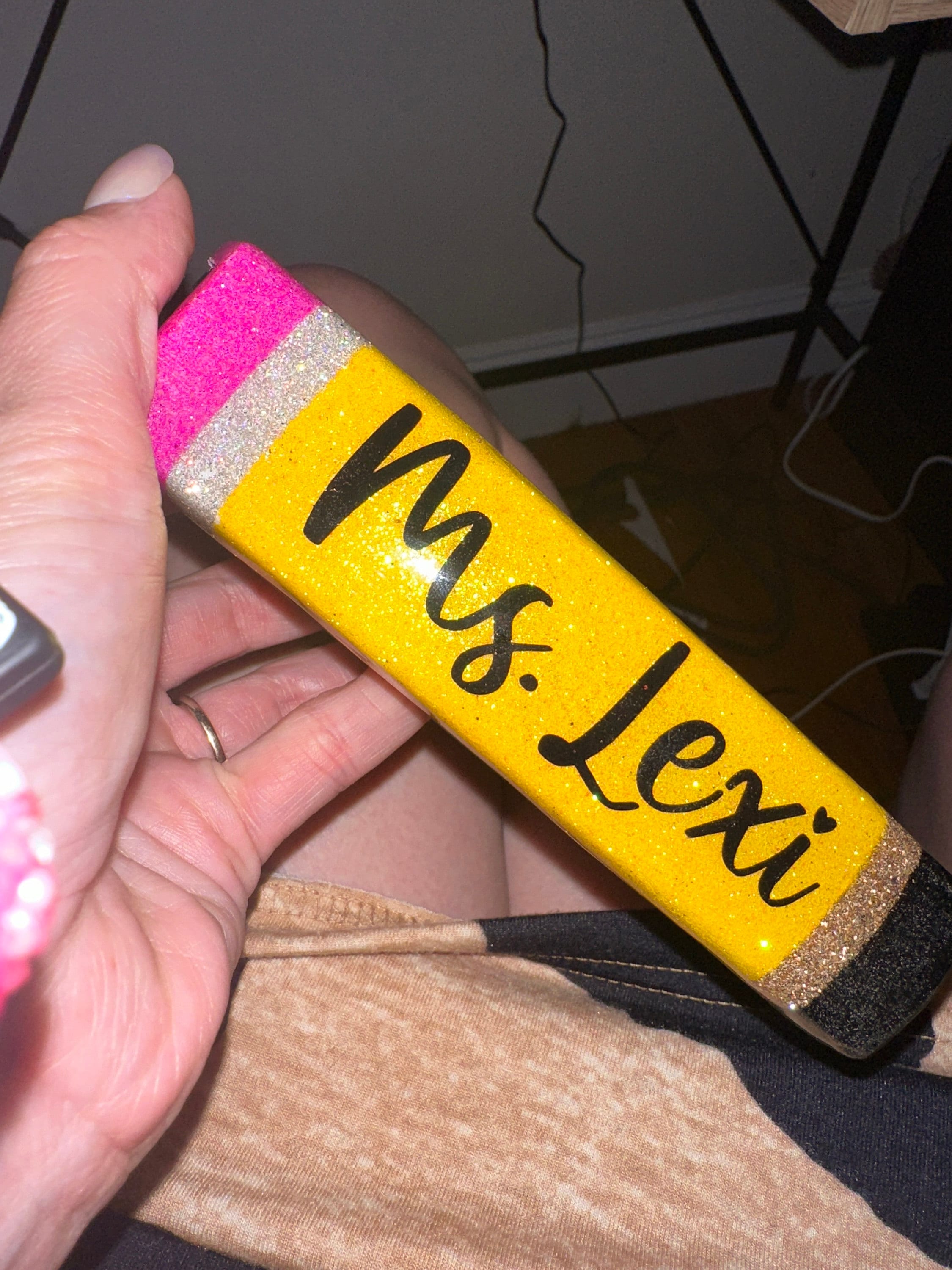 Personalized Stapler|Teacher Stapler|Pencil Stapler|Glitter Stapler|Cute Teacher Gift| Epoxy Resin Stapler|Crayon Stapler|Notebook Stapler