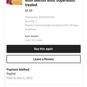 Julia added a photo of their purchase