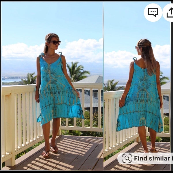 Tie Dye Long Dress main image 1