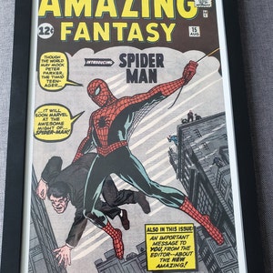 11x17 Amazing Fantasy 15 Starring Spider-man Poster Print 