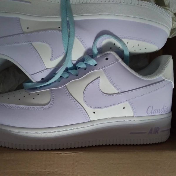 beige custom af1