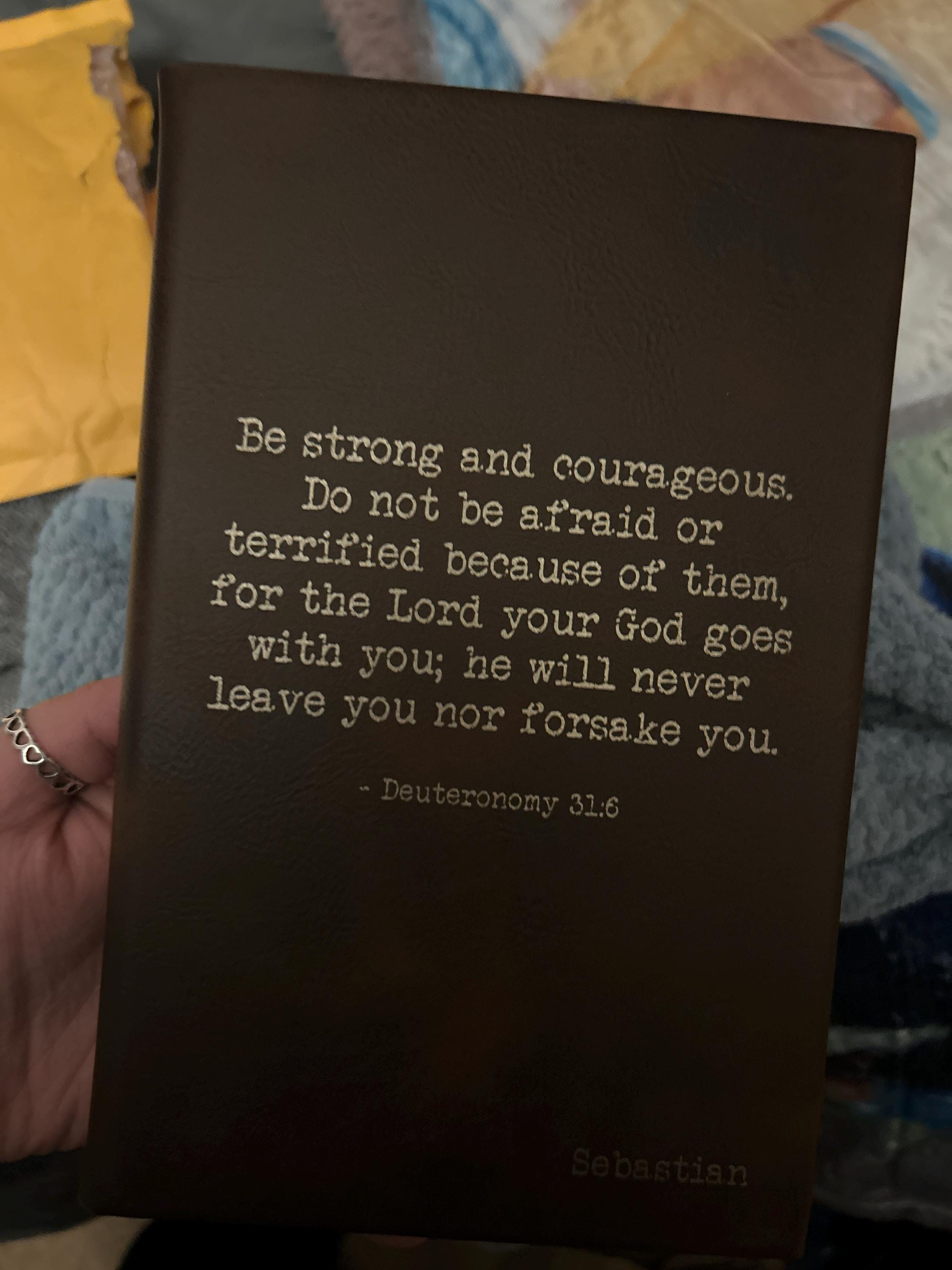 Personalized Prayer Bible Custom Journal
