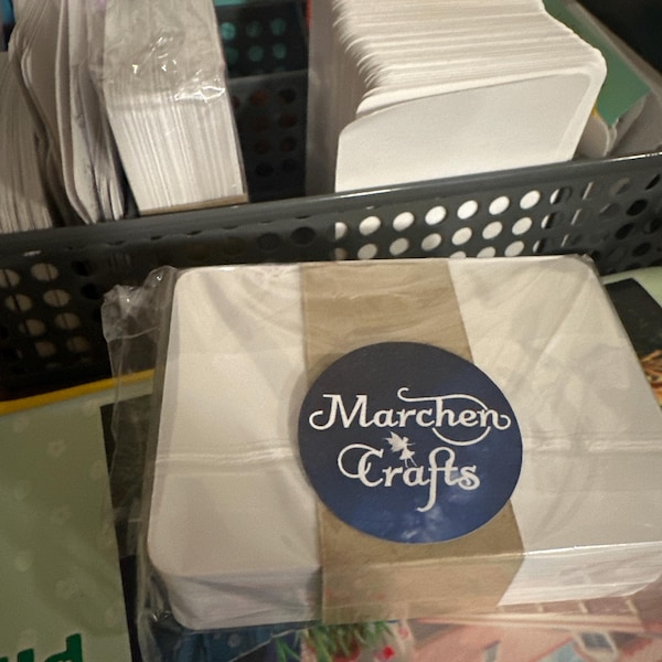 100 2.5 X 3.5 Card Blanks | White Cardstock | Notes | Index | Business ...