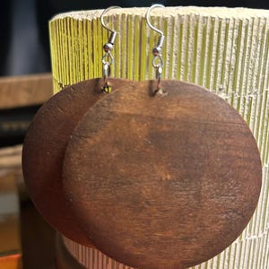 Ruth Earrings in Dark Brown Ruth Earrings in Dark Brown
