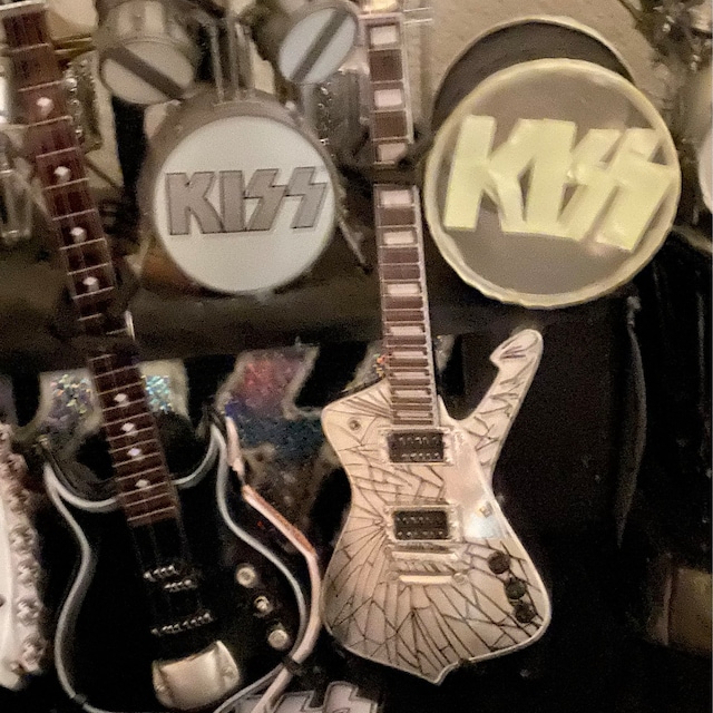 KISS コレクタブル ポール スタンレー クラックド ミラー アイスマン