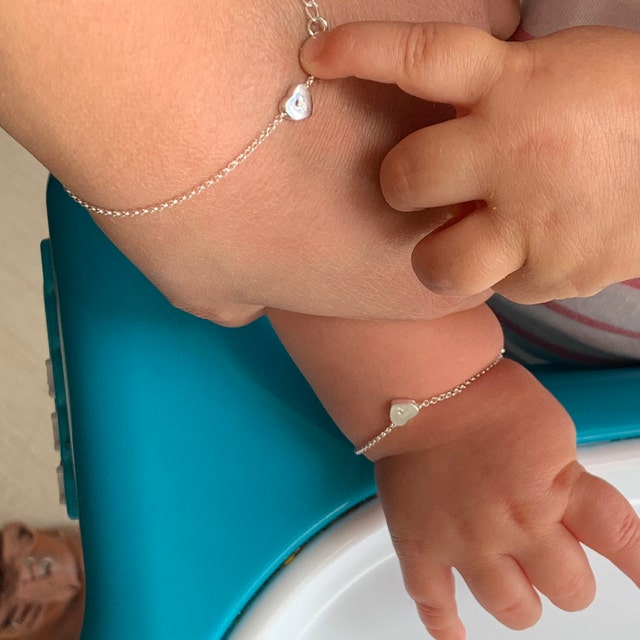 Dropship Desimtion Mothers Day Gifts; Mother Daughter Bracelets Set For 2;  3; 4; 5; 6.Matching Heart Back To School Bracelets For Mommy And Me Easter  Gifts For Girl to Sell Online at