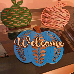 3D Layered Waves SVG Bundle 3D Layered Sea Cricut Silhouette Glowforge ...
