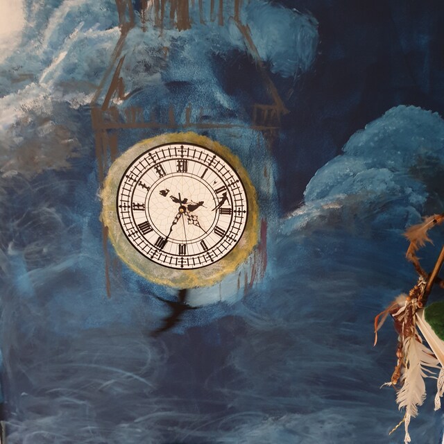 ビッグベンで揺れるピーターパン - 振り子壁掛け時計 - Etsy 日本