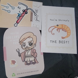 OB/GYN Pun Stickers Pediatrician, Gynecologist, Obstetrician Water ...