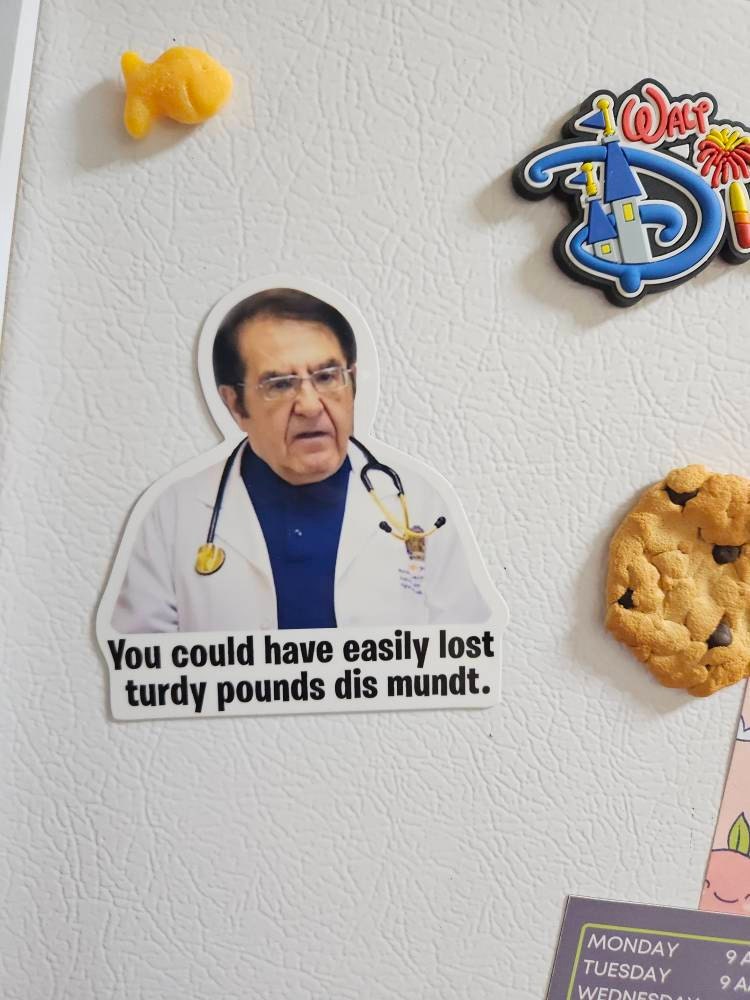 Dr. Now Magnets Set Funny Weight Loss
