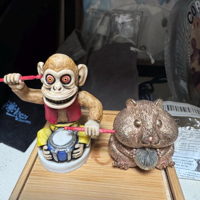 Neil Eyre Designs 2025 Halloween Horror Killer Monkey Chimp Drum