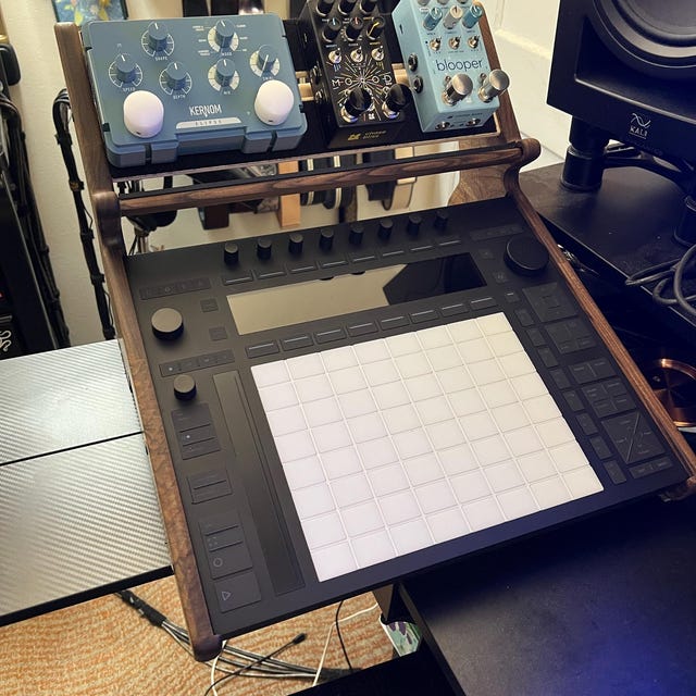 Ableton Push 3, 2-tier Stand for Synth and FX, Ableton Push