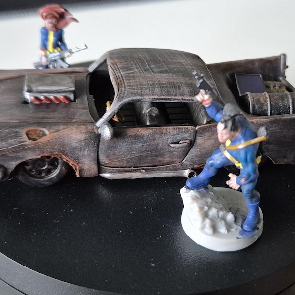 Set of 14 Hand Painted in Rust Effect Dice/bolter Rounds With Box. 3D ...