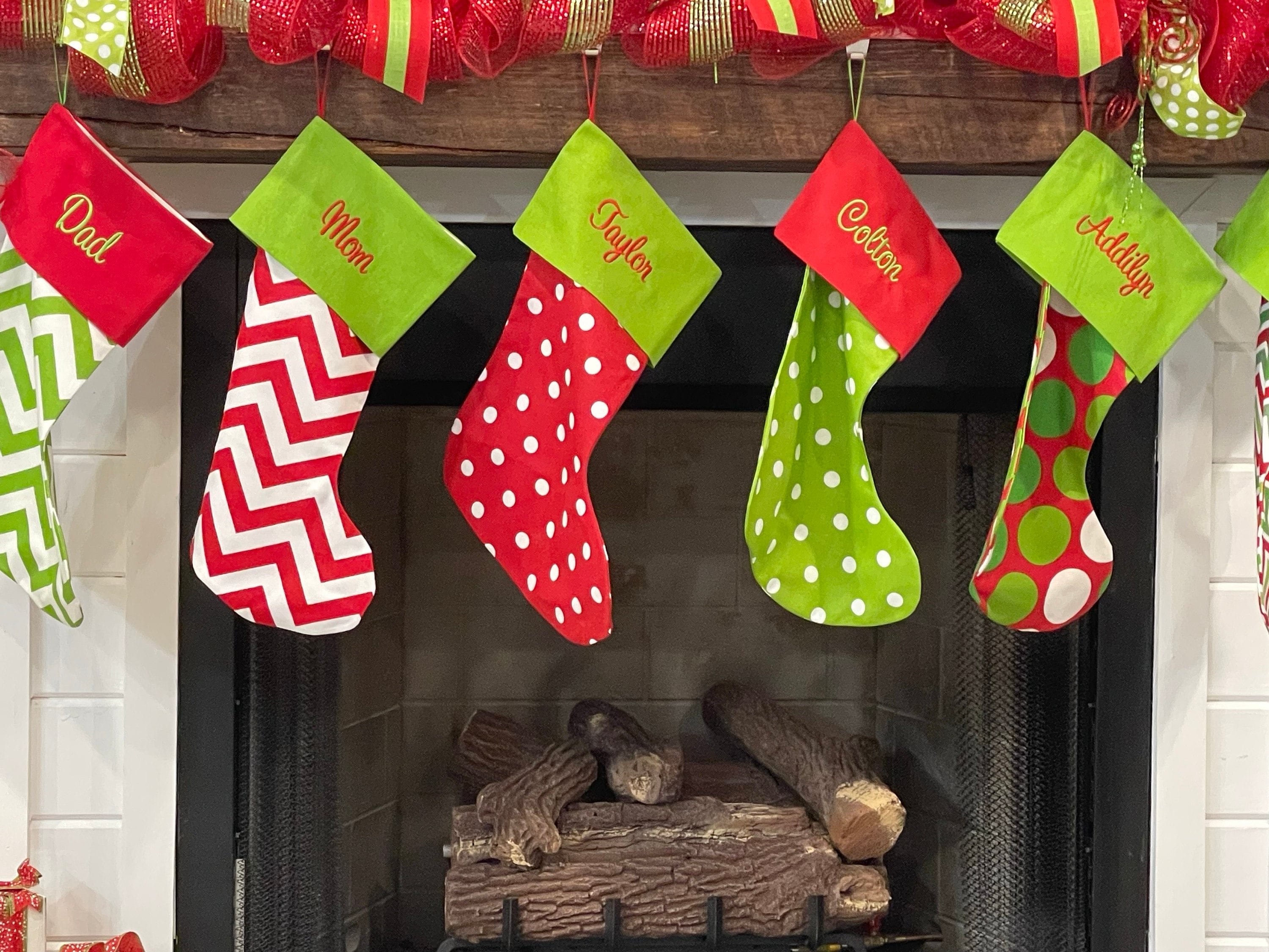Christmas Stockings | Personalized Christmas Stockings | Monogrammed Christmas Stocking | Family Christmas Stockings | Personalized Stocking