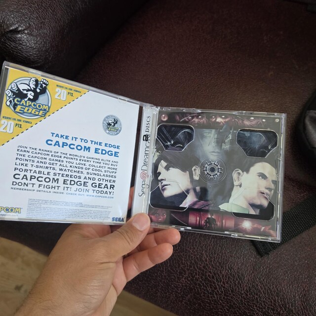 Resident Evil: Code Veronica - Sega Dreamcast Custom Game Case