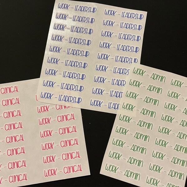 Custom Text Planner Stickers for Erin Condren Life Planner, Plum Paper ...
