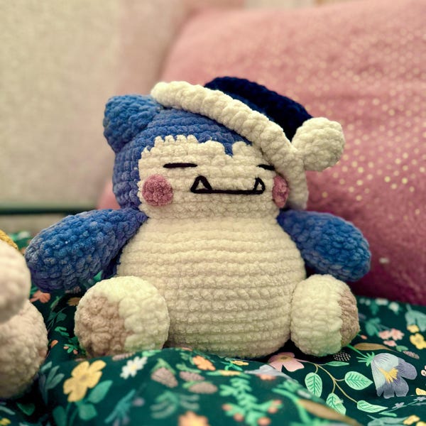 Sleepy Monster Amigurumi Crochet Pattern Digital File - Etsy