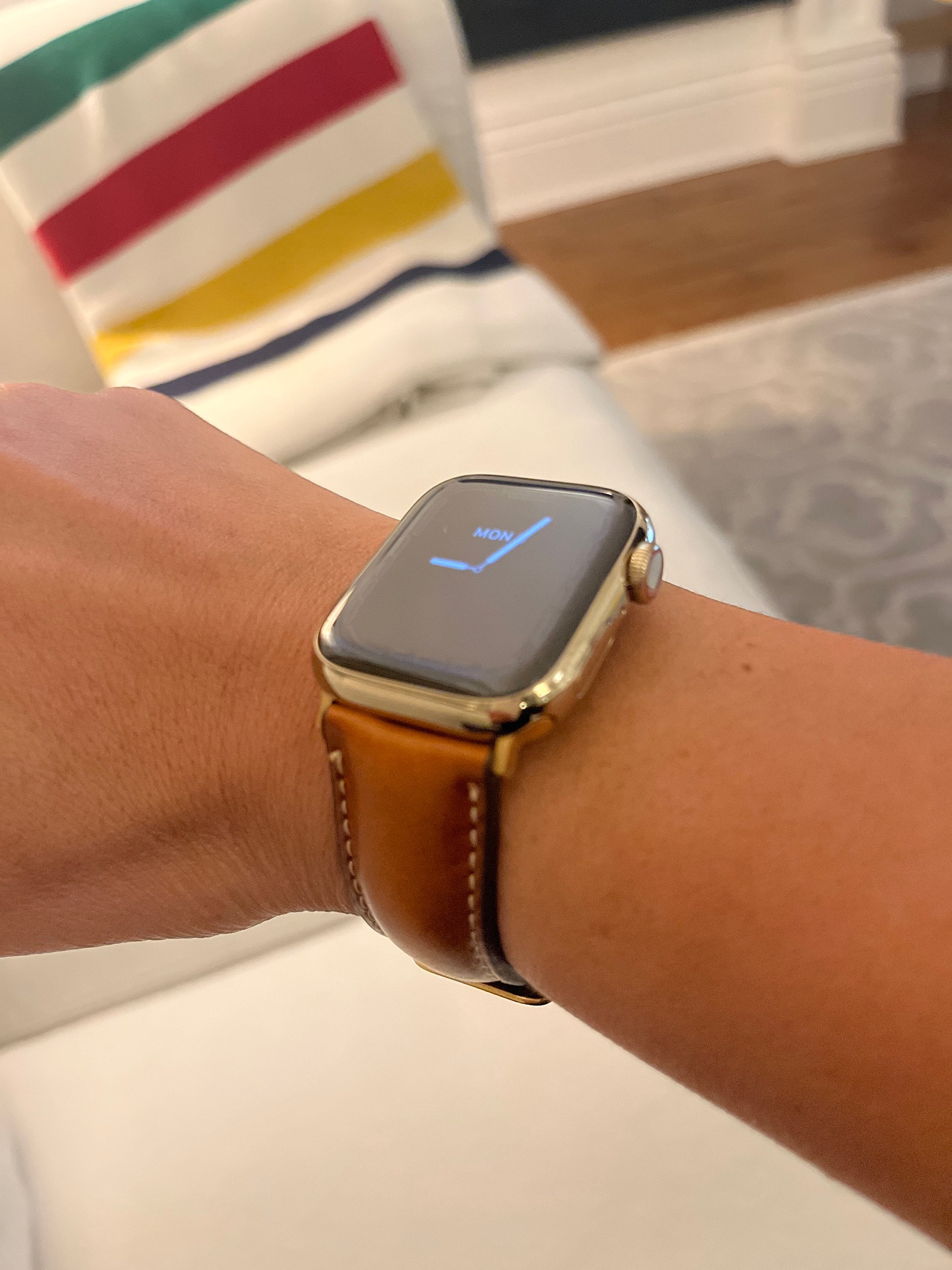 Custom Leather Watch Band, Apple Watch Band 38, 40, 41, 42, 44, 45, 49 mm. Handmade Samsung Galaxy, Pixel, Fossil, Fitbit iWatch Strap