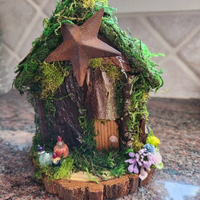 3 Miniatur-Baumhäuser Aus Harz – DIY-Feen-Garten-Deko Für Sukkulenten & Mini-Landschaften