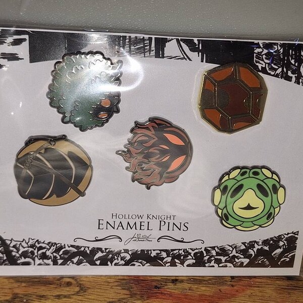 Hollow Knight Enamel Pins Bundle (choice of 5/10/20/30) - Etsy